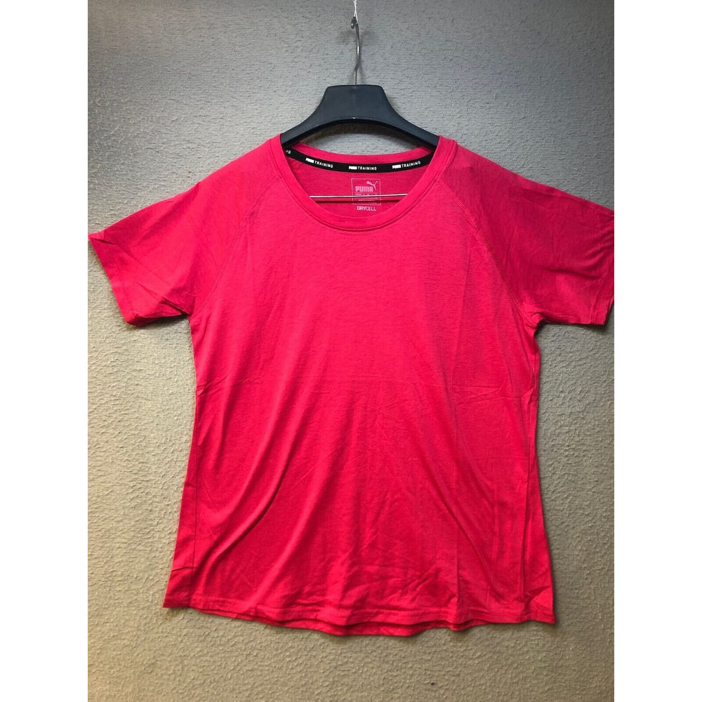 Puma Running & Training Crew Neck Women's Extra Large T-Shirt Casual - Pink
